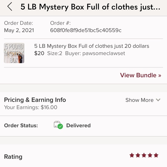 5 Stars 5 LB Mystery Box Full of clothes/goodies/ treasure 30 dollars - Picture 6 of 10